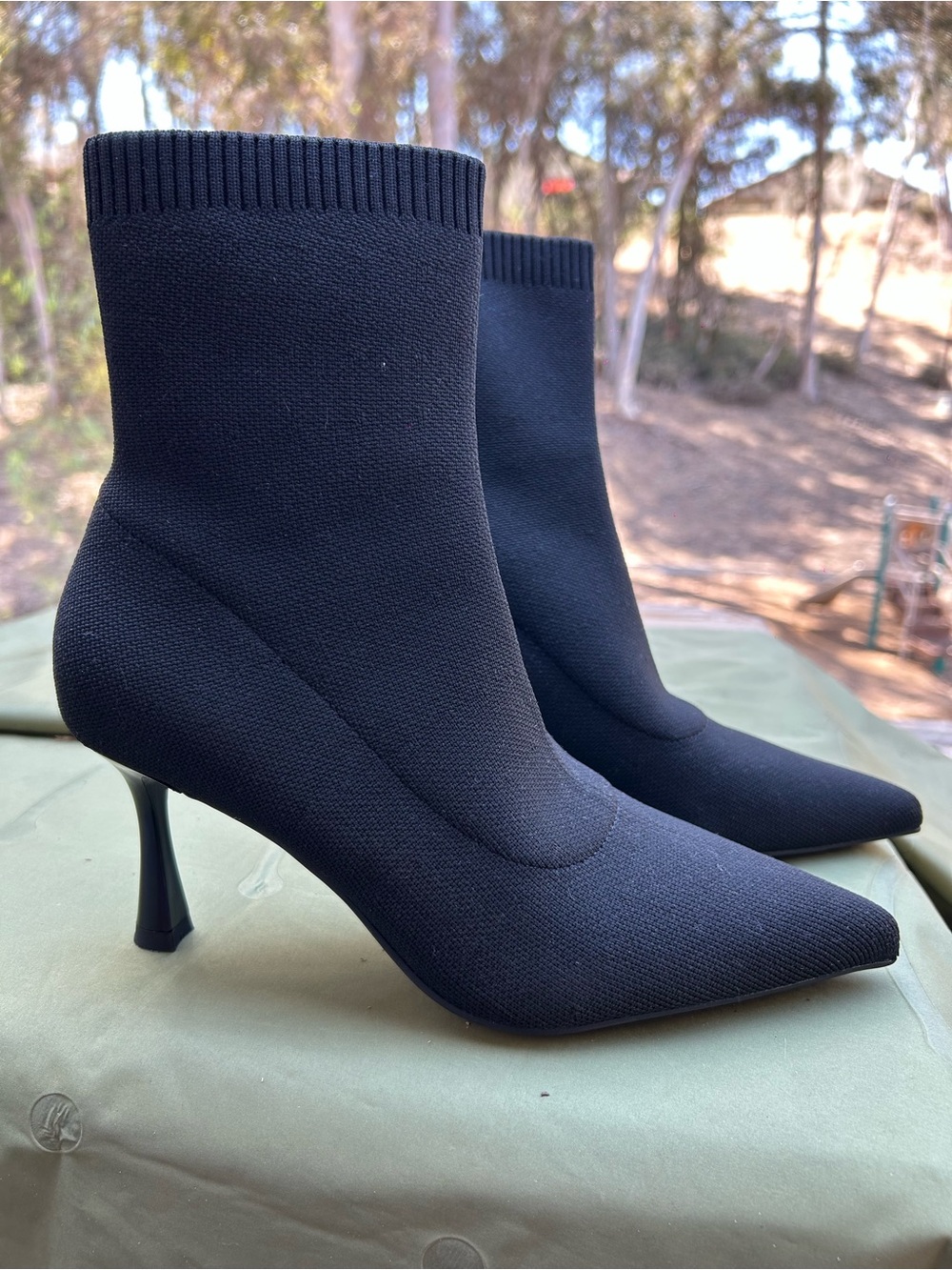 Pointed-Toe Ankle Boots